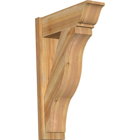 Funston Rough Sawn Traditional Outlooker, Western Red Cedar, 8W X 24D X 36H